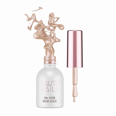 S128 Rosé Gold Hybrid Polish