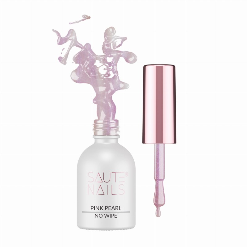 Pink Pearl Top Coat No Wipe